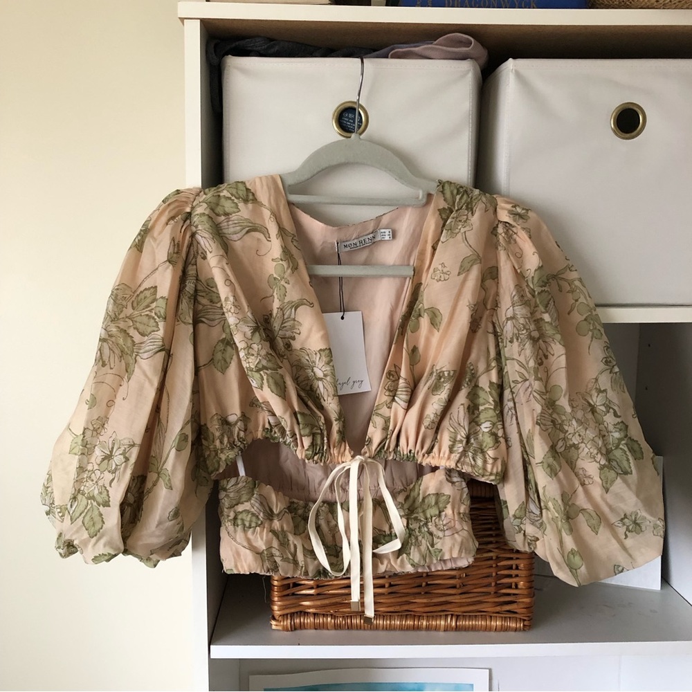 Anthropology wildflower Mod Renn Top